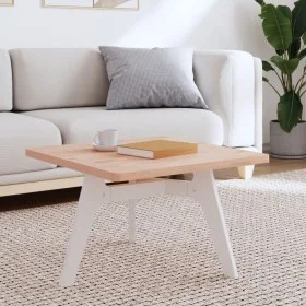 Solid beech wood square table top 60x60x2.5 cm by , Table tops - Ref: Foro24-355956, Price: 55,85 €, Discount: %