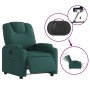 Sillón reclinable eléctrico tela verde oscuro en Sillones | Comprar online en Foru.es