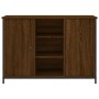 Aparador de madera de ingeniería marrón roble 100x35x70 cm de , Aparadores - Ref: Foro24-835518, Precio: 91,84 €, Descuento: %