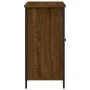 Aparador de madera de ingeniería marrón roble 100x35x70 cm de , Aparadores - Ref: Foro24-835518, Precio: 83,97 €, Descuento: %