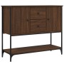 Aparador de madera de ingeniería marrón roble 100x36x85 cm de , Aparadores - Ref: Foro24-835558, Precio: 87,73 €, Descuento: %
