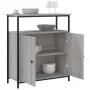 Aparador de madera de ingeniería gris Sonoma 70x30x80 cm de , Aparadores - Ref: Foro24-835532, Precio: 69,02 €, Descuento: %