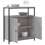 Aparador de madera de ingeniería gris Sonoma 70x30x80 cm de , Aparadores - Ref: Foro24-835532, Precio: 74,63 €, Descuento: %