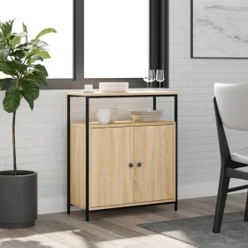 Aparador de madera de ingeniería roble Sonoma 70x30x80 cm de , Aparadores - Ref: Foro24-835530, Precio: 68,64 €, Descuento: %