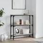 Mesa consola madera de ingeniería gris Sonoma 75x22,5x75 cm de , Mesas auxiliares - Ref: Foro24-834033, Precio: 44,81 €, Desc...