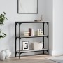 Mesa consola madera de ingeniería gris Sonoma 75x22,5x75 cm de , Mesas auxiliares - Ref: Foro24-834033, Precio: 45,42 €, Desc...