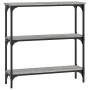 Mesa consola madera de ingeniería gris Sonoma 75x22,5x75 cm de , Mesas auxiliares - Ref: Foro24-834033, Precio: 45,42 €, Desc...