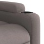 Sillón reclinable eléctrico tela gris taupé en Sillones | Comprar online en Foru.es