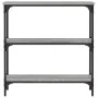 Mesa consola madera de ingeniería gris Sonoma 75x22,5x75 cm de , Mesas auxiliares - Ref: Foro24-834033, Precio: 44,81 €, Desc...