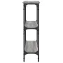 Mesa consola madera de ingeniería gris Sonoma 75x22,5x75 cm de , Mesas auxiliares - Ref: Foro24-834033, Precio: 44,81 €, Desc...
