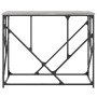 Mesa consola madera de ingeniería gris Sonoma 100x40x80 cm de , Mesas auxiliares - Ref: Foro24-834118, Precio: 54,60 €, Descu...