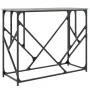 Mesa consola madera de ingeniería gris Sonoma 100x40x80 cm de , Mesas auxiliares - Ref: Foro24-834118, Precio: 53,92 €, Descu...