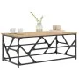 Mesa de centro madera contrachapada roble Sonoma 100x50x40 cm de , Mesas de centro - Ref: Foro24-834126, Precio: 51,47 €, Des...