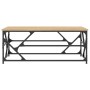 Mesa de centro madera contrachapada roble Sonoma 100x50x40 cm de , Mesas de centro - Ref: Foro24-834126, Precio: 52,13 €, Des...