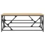 Mesa de centro madera contrachapada roble Sonoma 100x50x40 cm de , Mesas de centro - Ref: Foro24-834126, Precio: 51,47 €, Des...