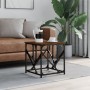 Mesa de centro madera de ingeniería marrón roble 45x45x47,5 cm de , Mesas de centro - Ref: Foro24-834124, Precio: 38,71 €, De...