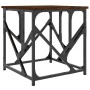 Mesa de centro madera de ingeniería marrón roble 45x45x47,5 cm de , Mesas de centro - Ref: Foro24-834124, Precio: 38,71 €, De...