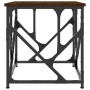 Mesa de centro madera de ingeniería marrón roble 45x45x47,5 cm de , Mesas de centro - Ref: Foro24-834124, Precio: 38,71 €, De...