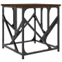 Mesa de centro madera de ingeniería marrón roble 45x45x47,5 cm de , Mesas de centro - Ref: Foro24-834124, Precio: 38,71 €, De...