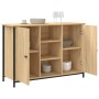 Aparador de madera de ingeniería roble Sonoma 100x35x70 cm de , Aparadores - Ref: Foro24-835515, Precio: 96,28 €, Descuento: %