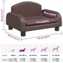 Cama para perros de cuero sintético marrón 50x40x30 cm en Camas para perros | Comprar online en Foru.es