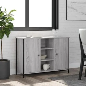 Aparador de madera de ingeniería gris Sonoma 100x35x70 cm de , Aparadores - Ref: Foro24-835517, Precio: 86,10 €, Descuento: %