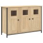 Aparador de madera de ingeniería roble Sonoma 100x35x70 cm de , Aparadores - Ref: Foro24-835520, Precio: 107,06 €, Descuento: %