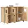 Aparador de madera de ingeniería roble Sonoma 100x35x70 cm de , Aparadores - Ref: Foro24-835520, Precio: 107,06 €, Descuento: %