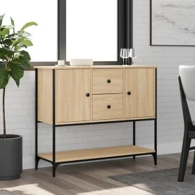 Aparador de madera de ingeniería roble Sonoma 100x36x85 cm de , Aparadores - Ref: Foro24-835555, Precio: 105,72 €, Descuento: %