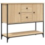 Aparador de madera de ingeniería roble Sonoma 100x36x85 cm de , Aparadores - Ref: Foro24-835555, Precio: 107,39 €, Descuento: %