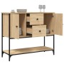 Aparador de madera de ingeniería roble Sonoma 100x36x85 cm de , Aparadores - Ref: Foro24-835555, Precio: 107,39 €, Descuento: %