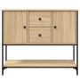 Aparador de madera de ingeniería roble Sonoma 100x36x85 cm de , Aparadores - Ref: Foro24-835555, Precio: 107,39 €, Descuento: %