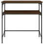 Mesa consola madera de ingeniería marrón roble 75x35,5x75 cm by , Side tables - Ref: Foro24-834054, Price: 43,73 €, Discount: %