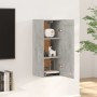 Armario de pared madera de ingeniería gris hormigón 35x34x90 cm de , Estantes y estanterías - Ref: Foro24-812469, Precio: 49,...