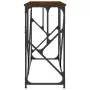 Mesa consola madera de ingeniería marrón roble 100x40x80 cm de , Mesas auxiliares - Ref: Foro24-834119, Precio: 53,92 €, Desc...