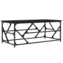 Mesa de centro de madera contrachapada negro 100x50x40 cm de , Mesas de centro - Ref: Foro24-834125, Precio: 52,76 €, Descuen...