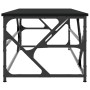 Mesa de centro de madera contrachapada negro 100x50x40 cm de , Mesas de centro - Ref: Foro24-834125, Precio: 52,76 €, Descuen...