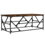 Mesa de centro madera contrachapada roble ahumado 100x50x40 cm de , Mesas de centro - Ref: Foro24-834127, Precio: 52,47 €, De...