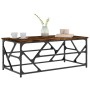 Mesa de centro madera contrachapada roble ahumado 100x50x40 cm de , Mesas de centro - Ref: Foro24-834127, Precio: 52,47 €, De...