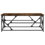 Mesa de centro madera contrachapada roble ahumado 100x50x40 cm de , Mesas de centro - Ref: Foro24-834127, Precio: 52,47 €, De...