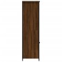 Aparador alto madera contrachapada marrón roble 62x36x121,5 cm de , Aparadores - Ref: Foro24-834214, Precio: 76,29 €, Descuen...