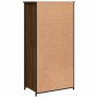 Aparador alto madera contrachapada marrón roble 62x36x121,5 cm de , Aparadores - Ref: Foro24-834214, Precio: 76,29 €, Descuen...