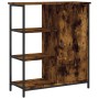 Aparador de madera de ingeniería roble ahumado 70x30x80 cm de , Aparadores - Ref: Foro24-835491, Precio: 58,61 €, Descuento: %