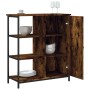 Aparador de madera de ingeniería roble ahumado 70x30x80 cm de , Aparadores - Ref: Foro24-835491, Precio: 58,61 €, Descuento: %
