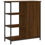 Aparador de madera de ingeniería marrón roble 70x30x80 cm de , Aparadores - Ref: Foro24-835493, Precio: 57,87 €, Descuento: %
