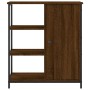 Aparador de madera de ingeniería marrón roble 70x30x80 cm de , Aparadores - Ref: Foro24-835493, Precio: 57,87 €, Descuento: %
