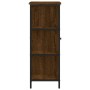 Aparador de madera de ingeniería marrón roble 70x30x80 cm de , Aparadores - Ref: Foro24-835493, Precio: 57,87 €, Descuento: %