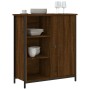 Aparador de madera de ingeniería marrón roble 70x30x80 cm de , Aparadores - Ref: Foro24-835498, Precio: 61,70 €, Descuento: %