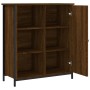 Aparador de madera de ingeniería marrón roble 70x30x80 cm de , Aparadores - Ref: Foro24-835498, Precio: 61,70 €, Descuento: %