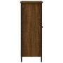 Aparador de madera de ingeniería marrón roble 70x30x80 cm de , Aparadores - Ref: Foro24-835498, Precio: 61,70 €, Descuento: %